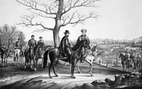 Lee's Surrender Fine Art Print - 1865 Lithograph by Granger Collection