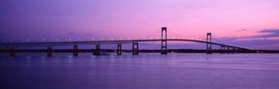 Newport Bridge Photo Print by Panoramic Images - 37x12