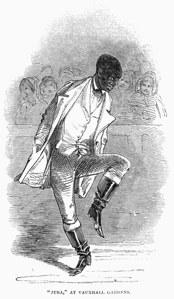 Master Juba Fine Art Print - Historic African American Dancer