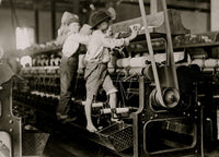 Bibb Mill No. 1 Vintage Poster Print - Childhood at Work