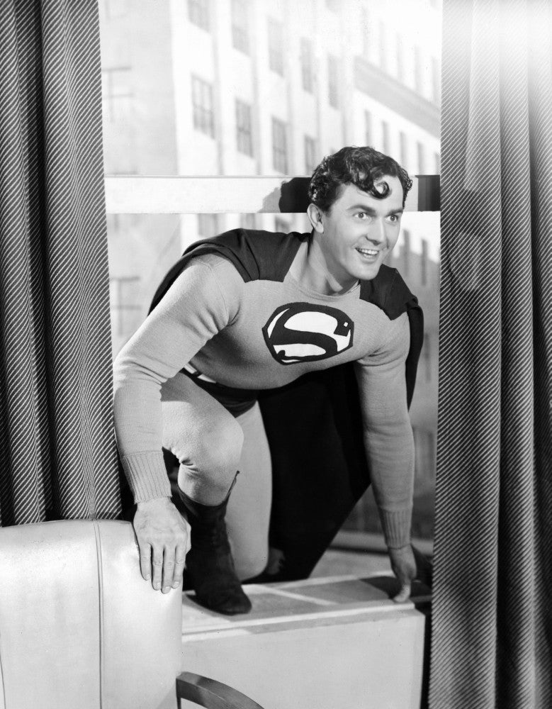 Superman 1948 Photo Print by Kirk Alyn - Vintage Art