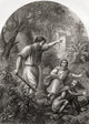 Giant Despair Discovers Christian and Hopeful Art Print by Ken Welsh