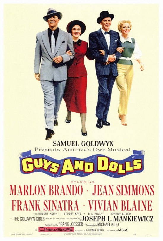 Guys and Dolls Movie Poster Print (27x40) | Posterazzi