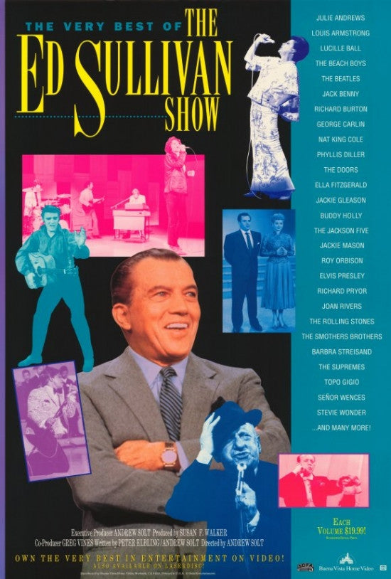 The Very Best of The Ed Sullivan Show Movie Poster Print (27x40)