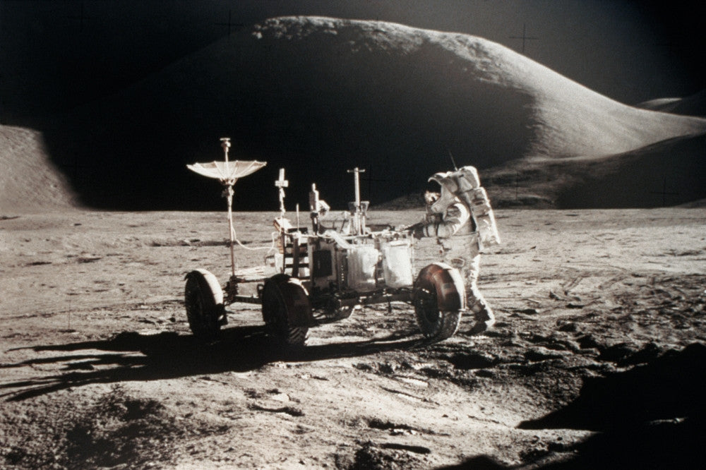 Apollo 15 Lunar Rover Fine Art Print by Granger Collection