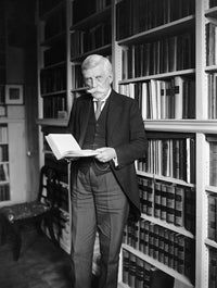Oliver Wendell Holmes, Jr. Fine Art Print - Reading in Library c.1924