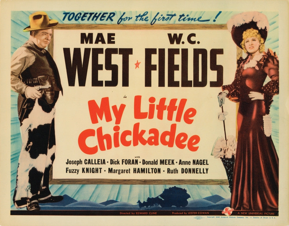 My Little Chickadee Movie Poster Masterprint featuring W.C. Fields and Mae West
