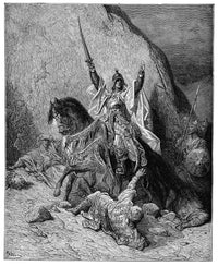 Saladin, Sultan of Egypt and Syria Wood Engraving Print by Granger Collection