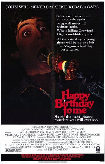Happy Birthday to Me Movie Poster (11x17) | Posterazzi