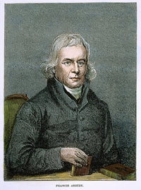 Francis Asbury American Methodist Bishop Wood Engraving Print