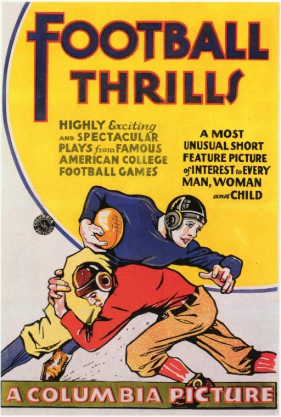 Football Thrills Movie Poster Print (27x40) - Item # MOVGF0307