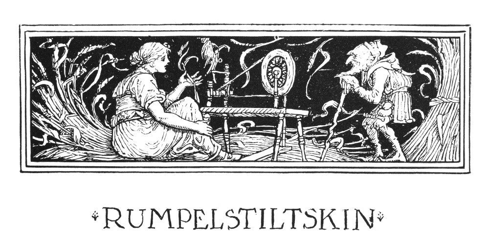 Rumpelstiltskin Fine Art Print by Walter Crane | Posterazzi