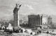 19th Century Ruins of Baalbek, Lebanon Fine Art Print
