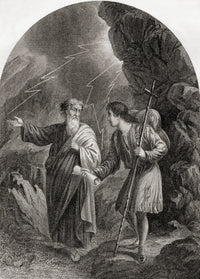 Christian and Evangelist Fine Art Print from The Pilgrim's Progress by John Bunyan