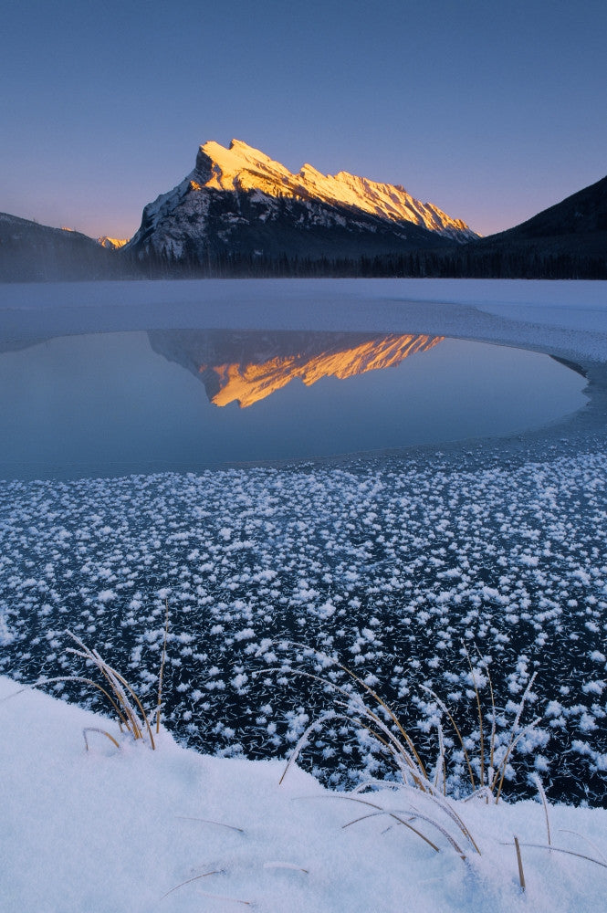 Icy Lake Fine Art Print - Natural Moments Photography