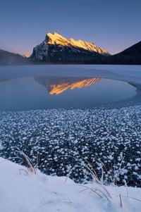 Icy Lake Fine Art Print - Natural Moments Photography