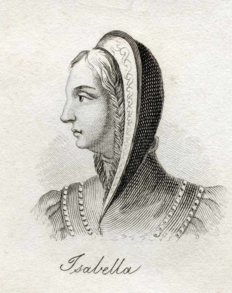 Isabella I, Queen of Castile and Aragon Fine Art Print - 1451-1504