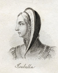 Isabella I, Queen of Castile and Aragon Fine Art Print - 1451-1504