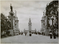 Pan-American Exposition 1901 Fine Art Print - Triumphal Causeway
