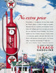 Texaco Gasoline Advertisement Poster Print (1929) by Granger Collection