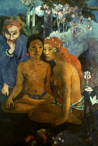 Gauguin: Contes Barbares Fine Art Print - Oil on Canvas, 1902