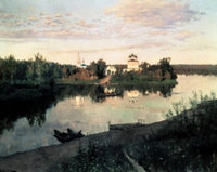 Evening Bells Fine Art Print by Isaak Il'ic Levitan