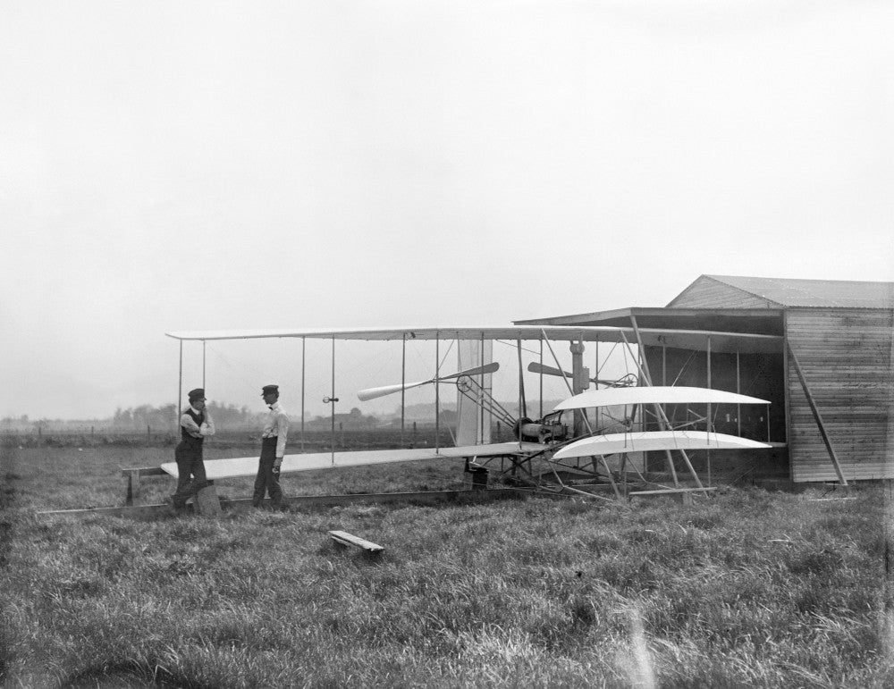 Wright Brothers Second Airplane Print - Huffman Prairie, 1904