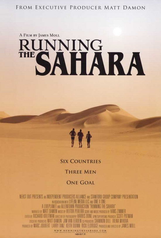 Running The Sahara Movie Poster - 11 x 17 Print