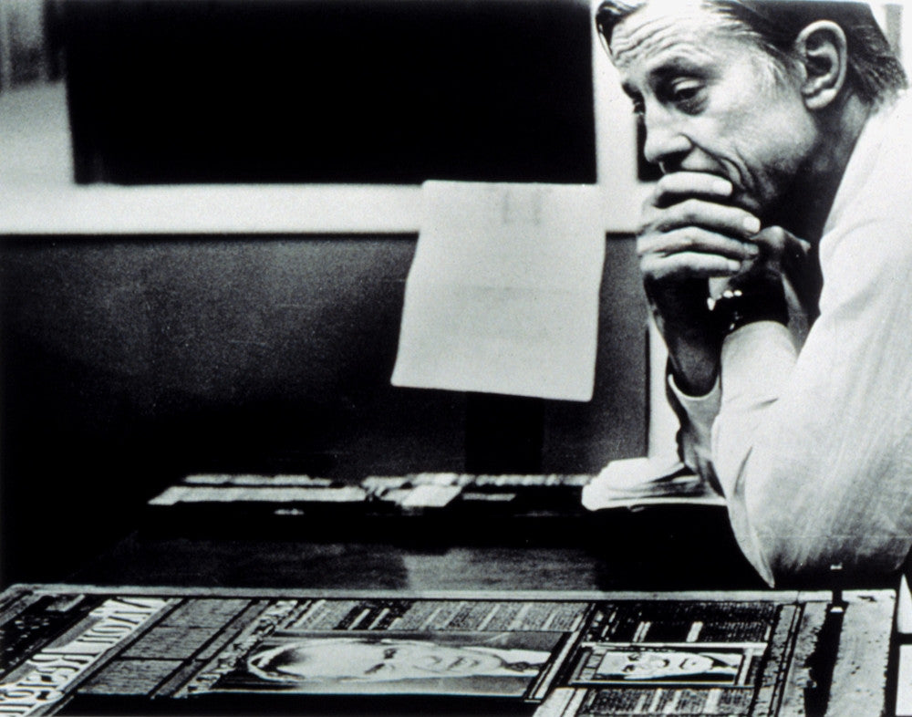 Benjamin C. Bradlee's Iconic 'Nixon Resigns' Poster Print