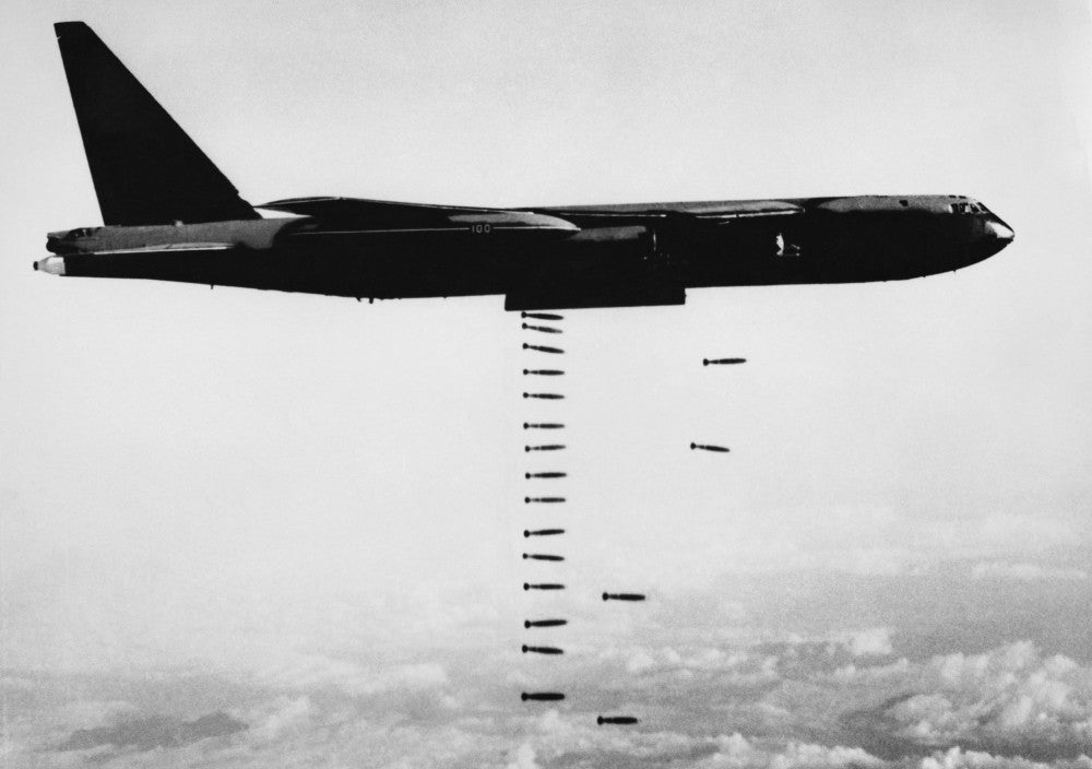 Vietnam War B-52 Bomber Fine Art Print - 1960s by Science Source