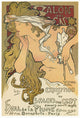 1896 Exhibition Poster by Alfons Maria Mucha - Fine Art Print