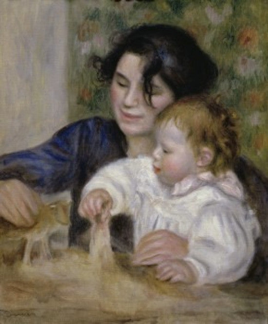 Gabrielle and Jean Fine Art Print by Pierre-Auguste Renoir - Musée de l'Orangerie, Paris