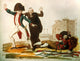 French Revolution 1792 Colored Etching Print by Granger Collection