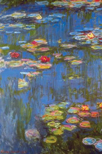 Water Lilies #3 Fine Art Print by Claude Monet