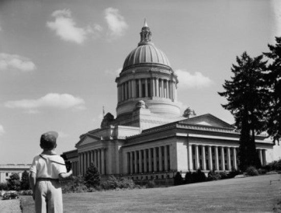 USA Olympia Capitol Building Poster Print - Fine Art | Posterazzi