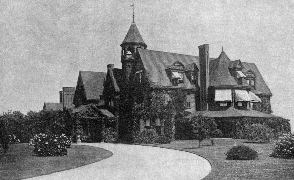 The Breakers Mansion Fine Art Print - Newport 1892 Photograph