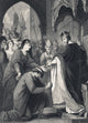 John Submits to King Richard I - Historic Fine Art Print (Circa 1890)