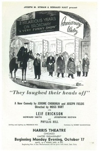 Anniversary Waltz Broadway Movie Poster - 11x17