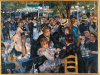 Dance At The Moulin De La Galette Fine Art Print
