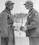 Major General Matthew Ridgway and James Gavin Battle of the Bulge Poster Print by John Parrot