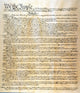 Page One of the United States Constitution Fine Art Print by Granger Collection