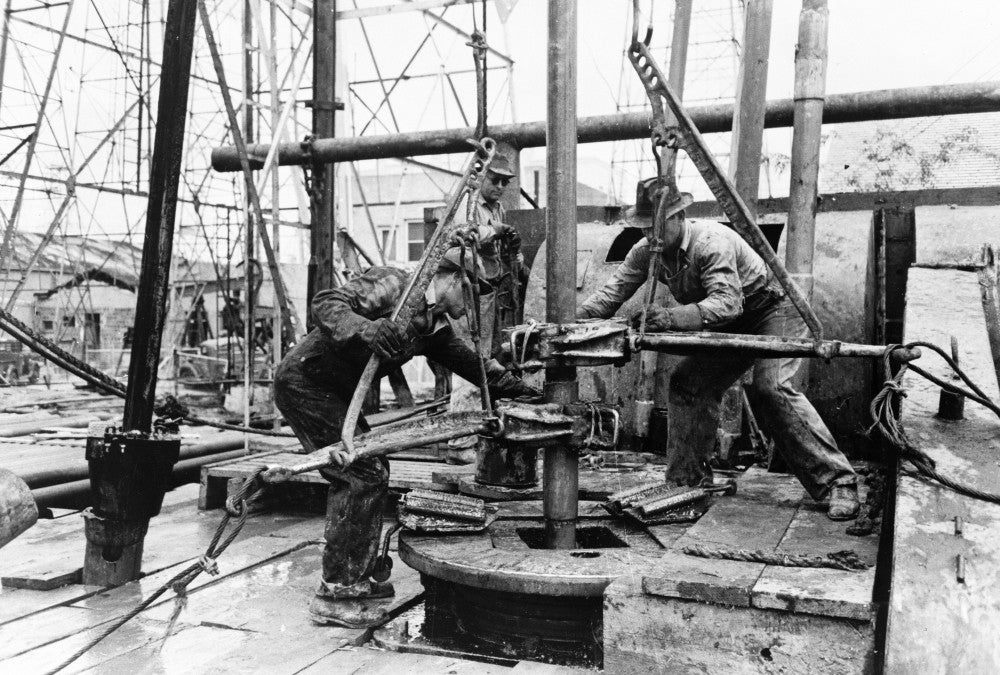 Texas Oil Well Photograph from 1939 by Russell Lee - Fine Art Print