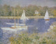Basin D'Argenteuil Fine Art Print by Claude Monet