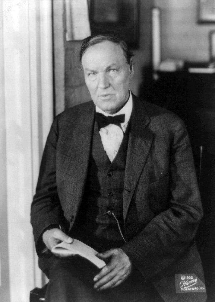 Clarence Darrow Fine Art Print - American Lawyer by Science Source