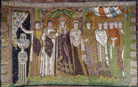 Theodora Byzantine Empress Mosaic Fine Art Print | Posterazzi