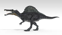 Spinosaurus Dinosaur Fine Art Print on White Background