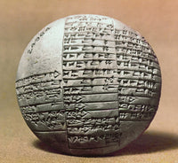 Sumerian Cuneiform Clay Tablet Fine Art Print by Granger Collection