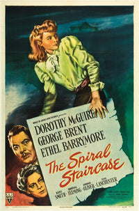 The Spiral Staircase Movie Poster Print - 1945 Classic Film