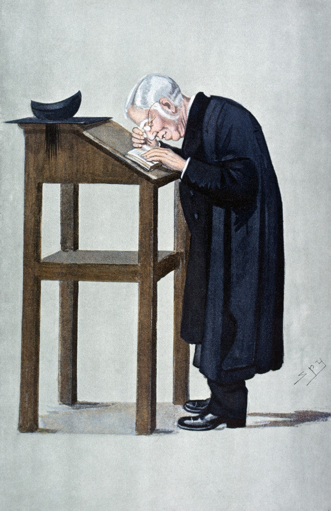 William Archibald Spooner Caricature Lithograph Print by Spy