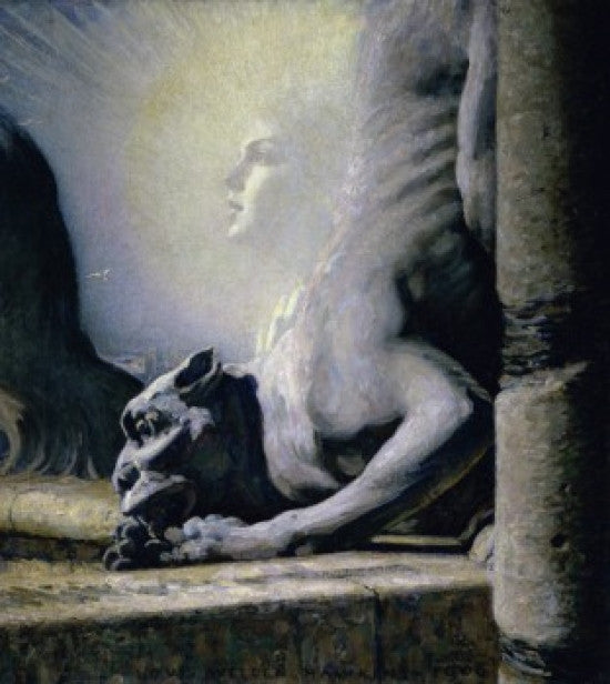 The Sphinx and the Chimera Fine Art Print by Louis Welden Hawkins